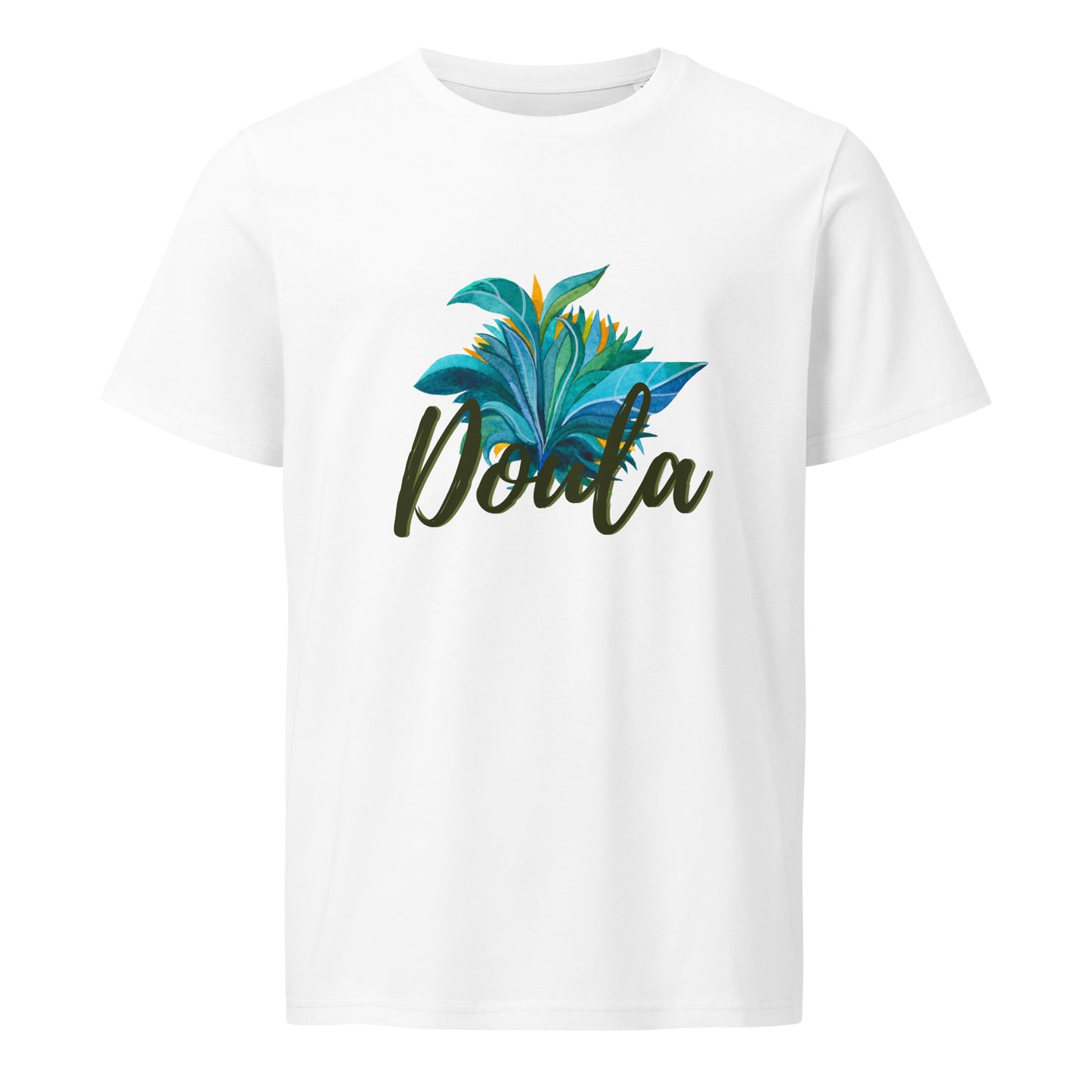 T-shirt feminina de manga curta para doulas