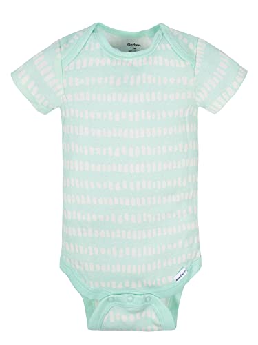 Gerber Unisex Short Sleeve Onesies, 8-pack