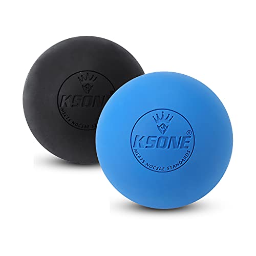 Bolas de massagem para liberação e relaxamento, pacote com 2