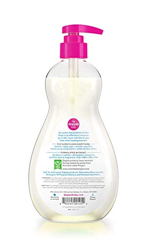Dapple Baby - Jabón vegetal para biberones y platos