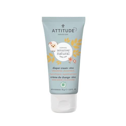 Creme para Fraldas ATTITUDE com Zinco e Aveia