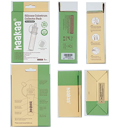 haakaa Silicone Colostrum Collectors 6 PCS Set