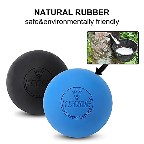 Bolas de massagem para liberação e relaxamento, pacote com 2