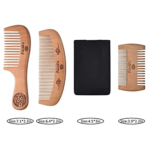 Handmade Wood Comb Set