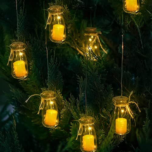 Velas LED sin llama que funcionan con pilas, paquete de 12