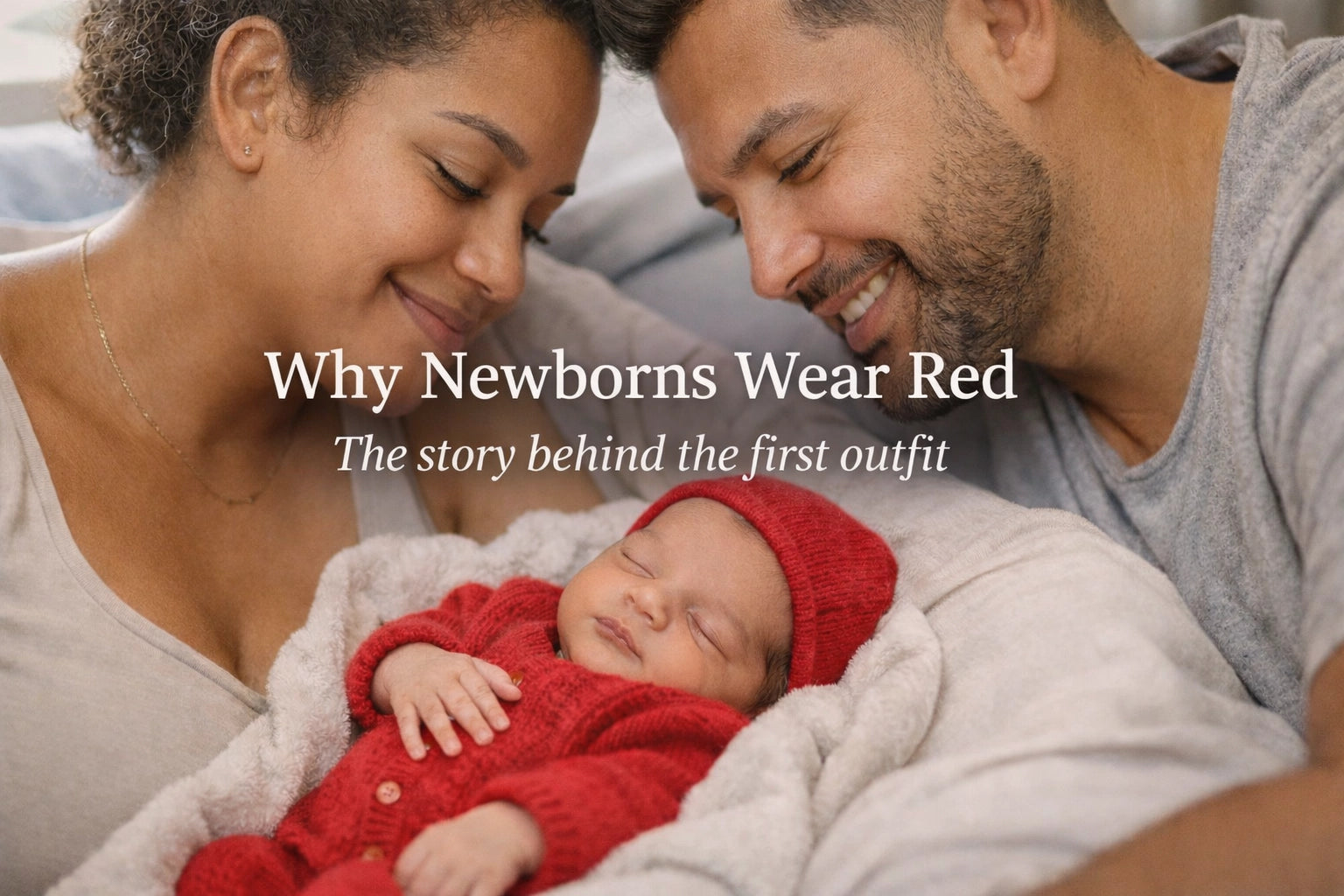 Why Newborns Wear Red: The Story Behind the First Outfit – mamadoulacanada