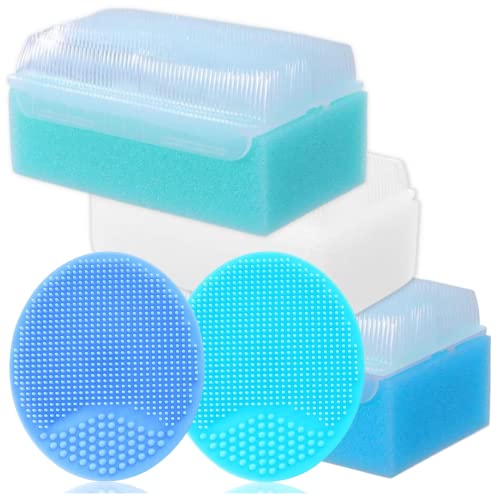 Conjunto de escovas para crosta láctea - escova de silicone