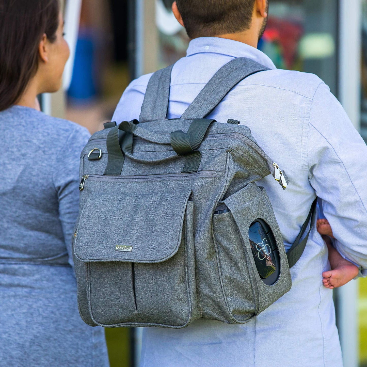 bblüv - Metrö - Mochila conversível para fraldas