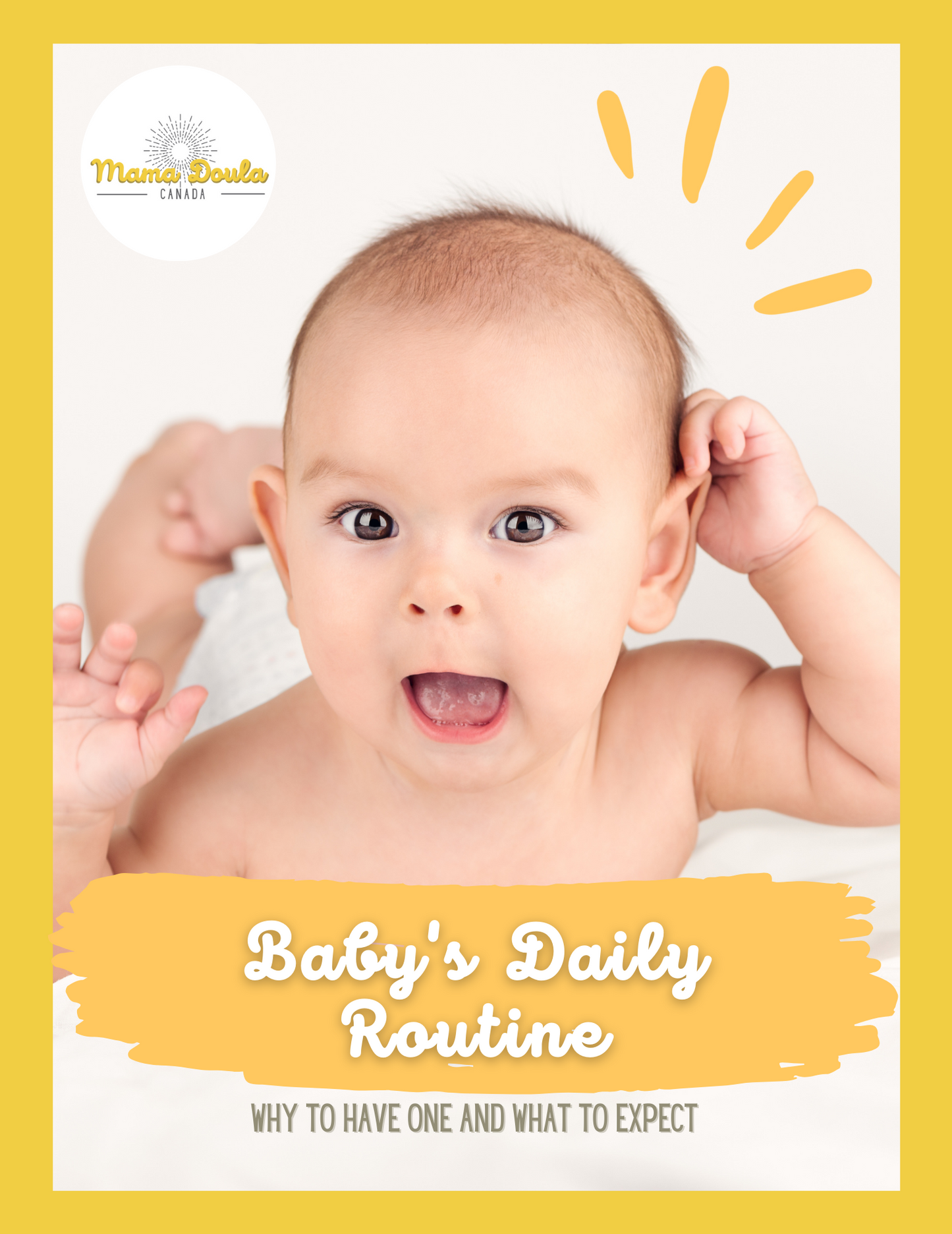 Baby's Daily Routine E-Book