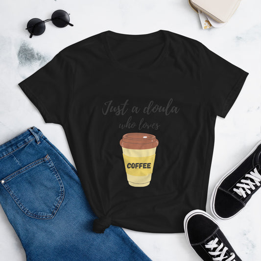 Camiseta feminina de doula de manga curta presente para doula