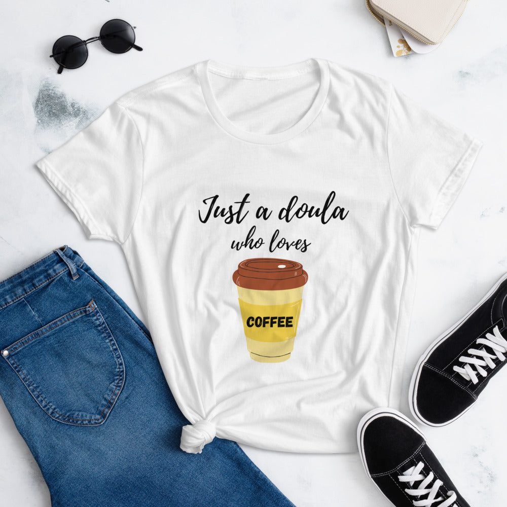 Camiseta feminina de doula de manga curta presente para doula