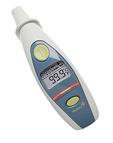 Safety 1st Fever Light Ear Thermometer, Spring Green