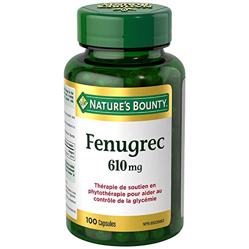 Fenugreek Supplement, 610Mg, 100 Capsules