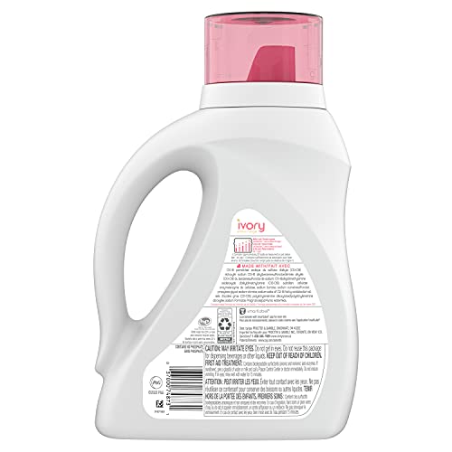 Ivory Snow Stage 1: Newborn Liquid Laundry Detergent, 32 Loads 1.36 Liter