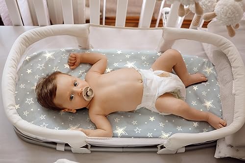 Fitted Bassinet Sheets - Pack of 4