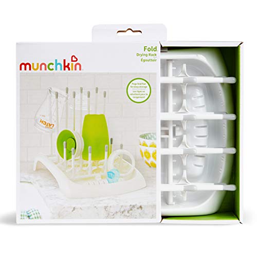 Munchkin Bottle Drying Rack, White ( Packaging may vary)