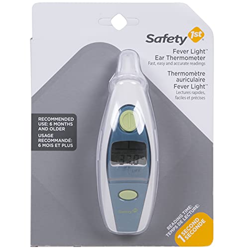Safety 1st Fever Light Ear Thermometer, Spring Green