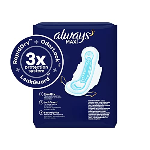 Always Maxi Pads For Postpartum, 27 Count