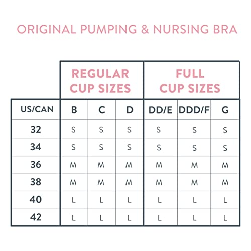 2-in-1 Pumping & Nursing Bra Hands Free for Maternity & Breastfeeding