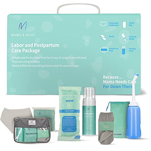 Mama & Wish Postpartum Essentials Kit