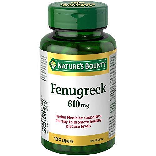 Fenugreek Supplement, 610Mg, 100 Capsules