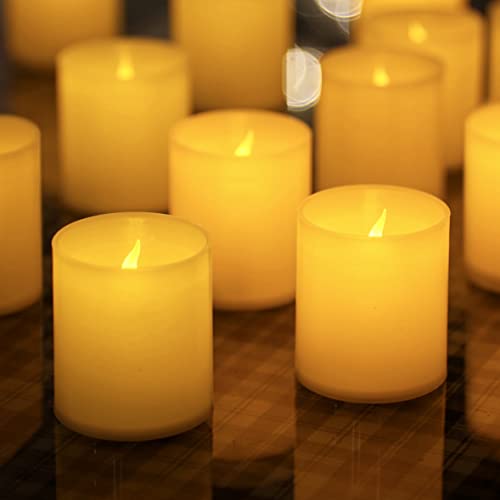 Flameless Battery Operated LED Candles, 12 pack