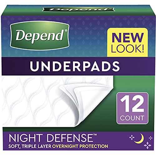 Disposable Waterproof Underpads, 12 Count
