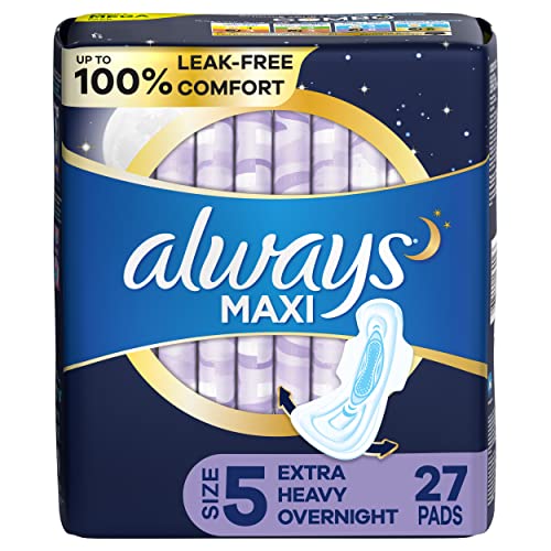 Always Maxi Pads For Postpartum, 27 Count