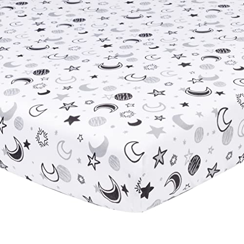 Gender Neutral Fitted Baby Crib Sheets - Pack of 4
