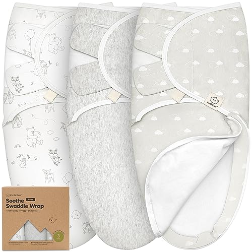 3-Pack Baby Swaddle Sleep Sacks with Zipper