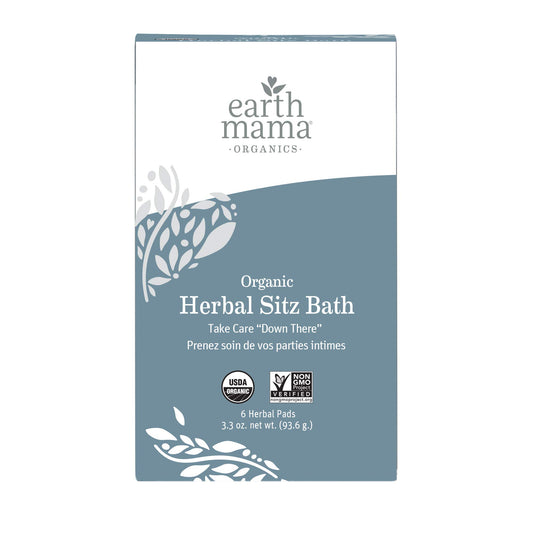 Organic Herbal Sitz Bath for Pregnancy and Postpartum, 6-count